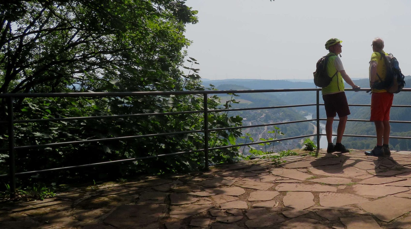 Mit Ongel M. am Vogelfelsen