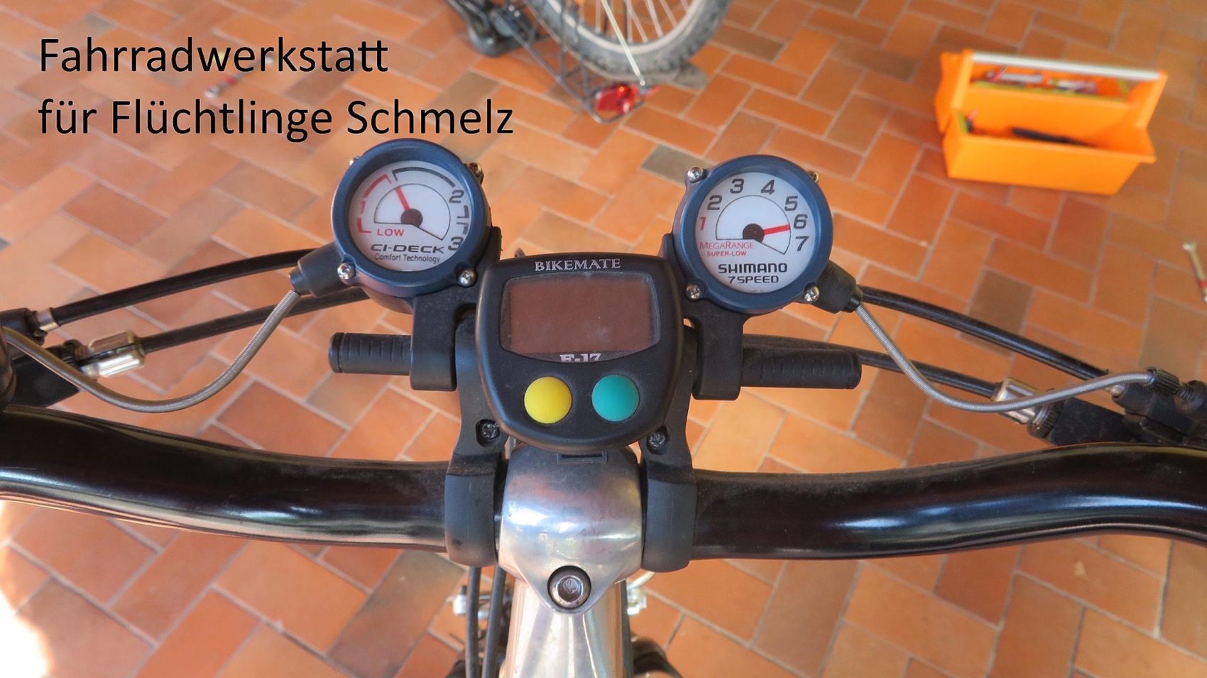 Fahrradwerkstatt für Flüchtlinge Schmelz